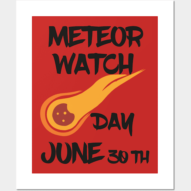 Meteor watch day june 30th Wall Art by Abddox-99